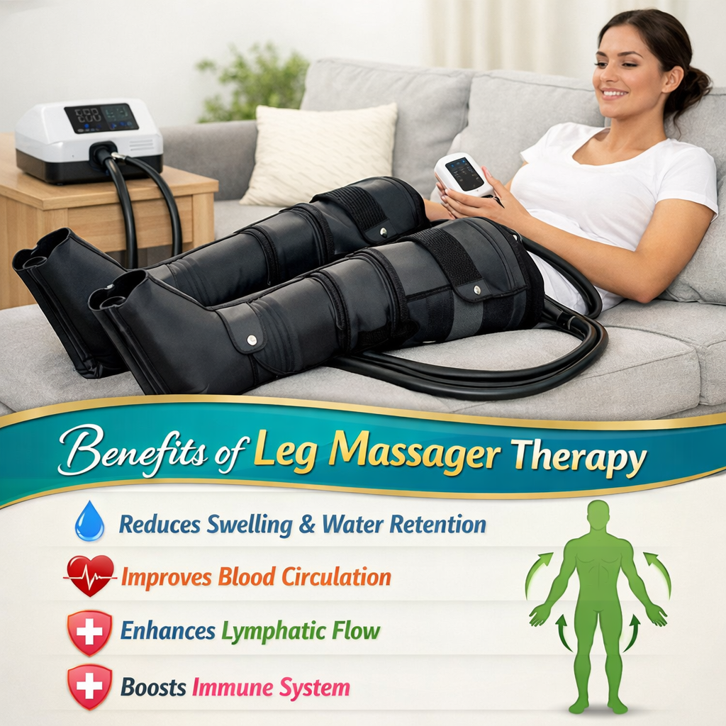 Leg massager at BeaUnique Spa & Aesthetics, LLC in Ruskin, FL