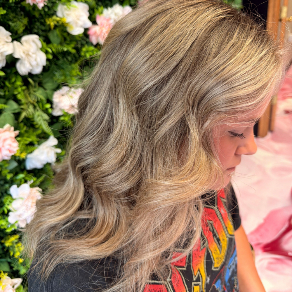 corrective blonding at Haven & Mane in Crab Orchard, WV