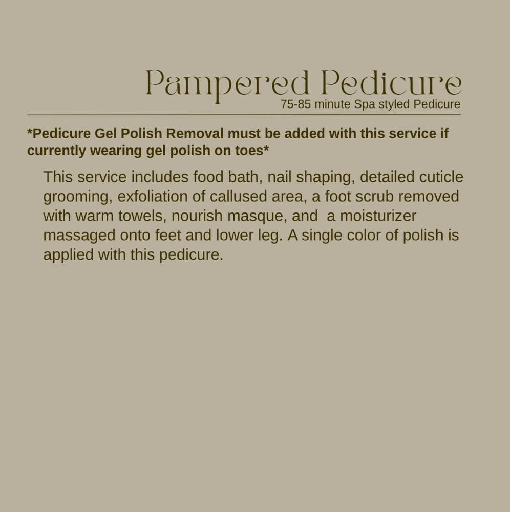 Pamered Pedicure at Foxy’s Beauty Lounge in Waterloo, IA