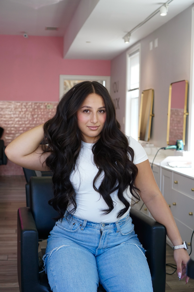 Weft Hair Extensions Install