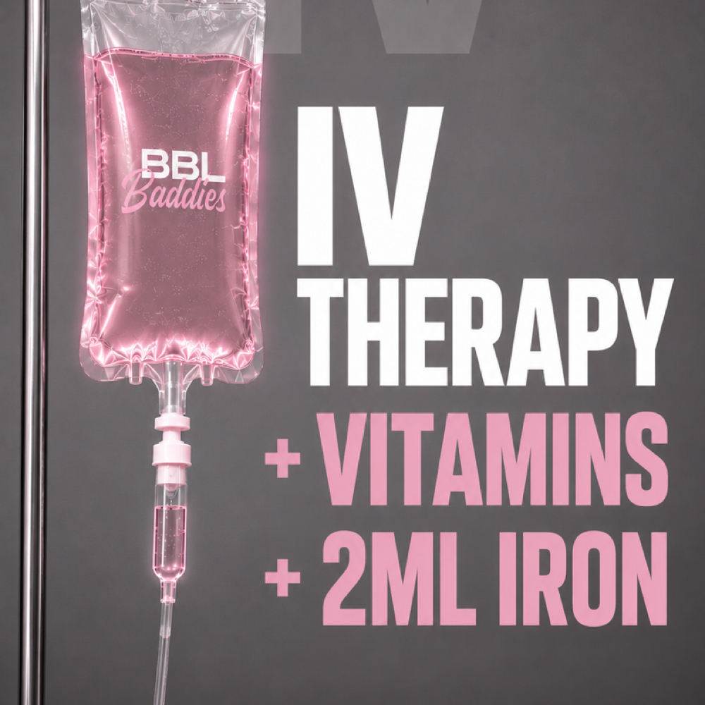 IV THERAPY DRIP + 2ML IRON at BBL BADDIES in Miami, FL