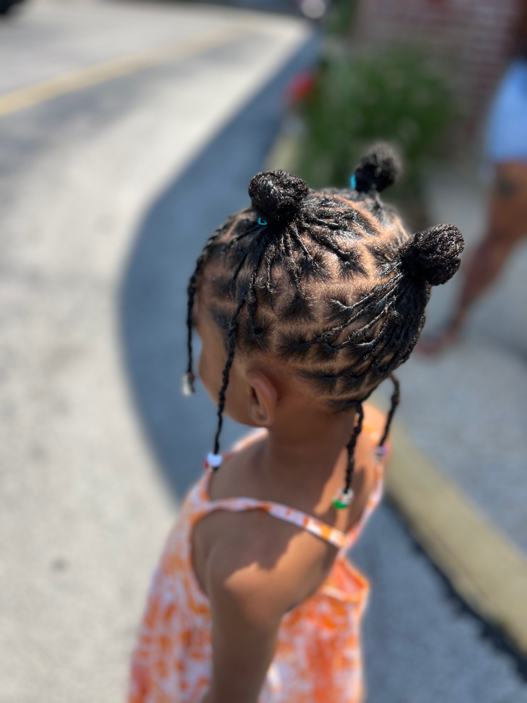 Kid Starter Locs (9 & Under )