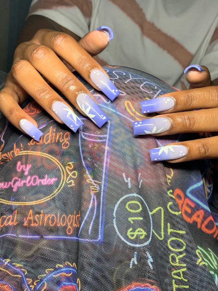 Ombre Acrylic Design