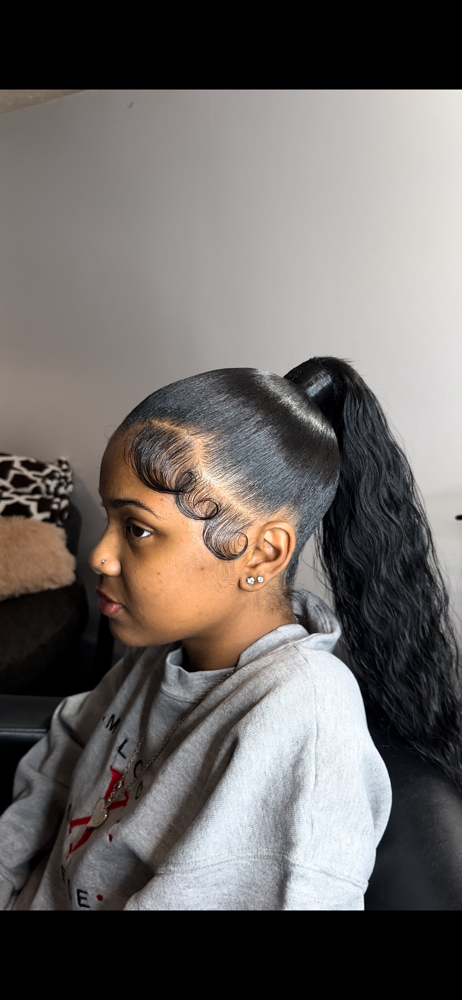 Any ponytail