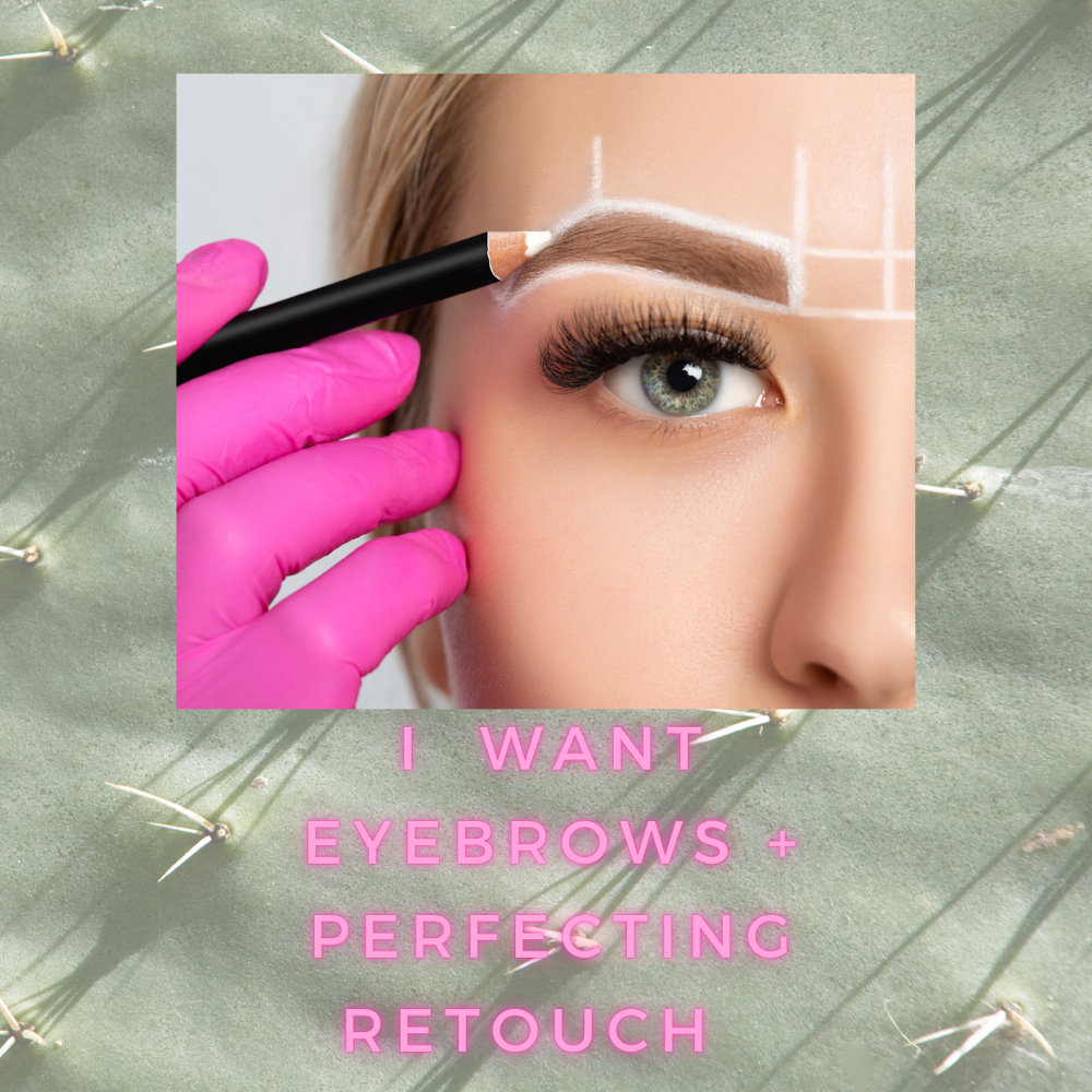 I Want Eyebrows + Perfecting Appt