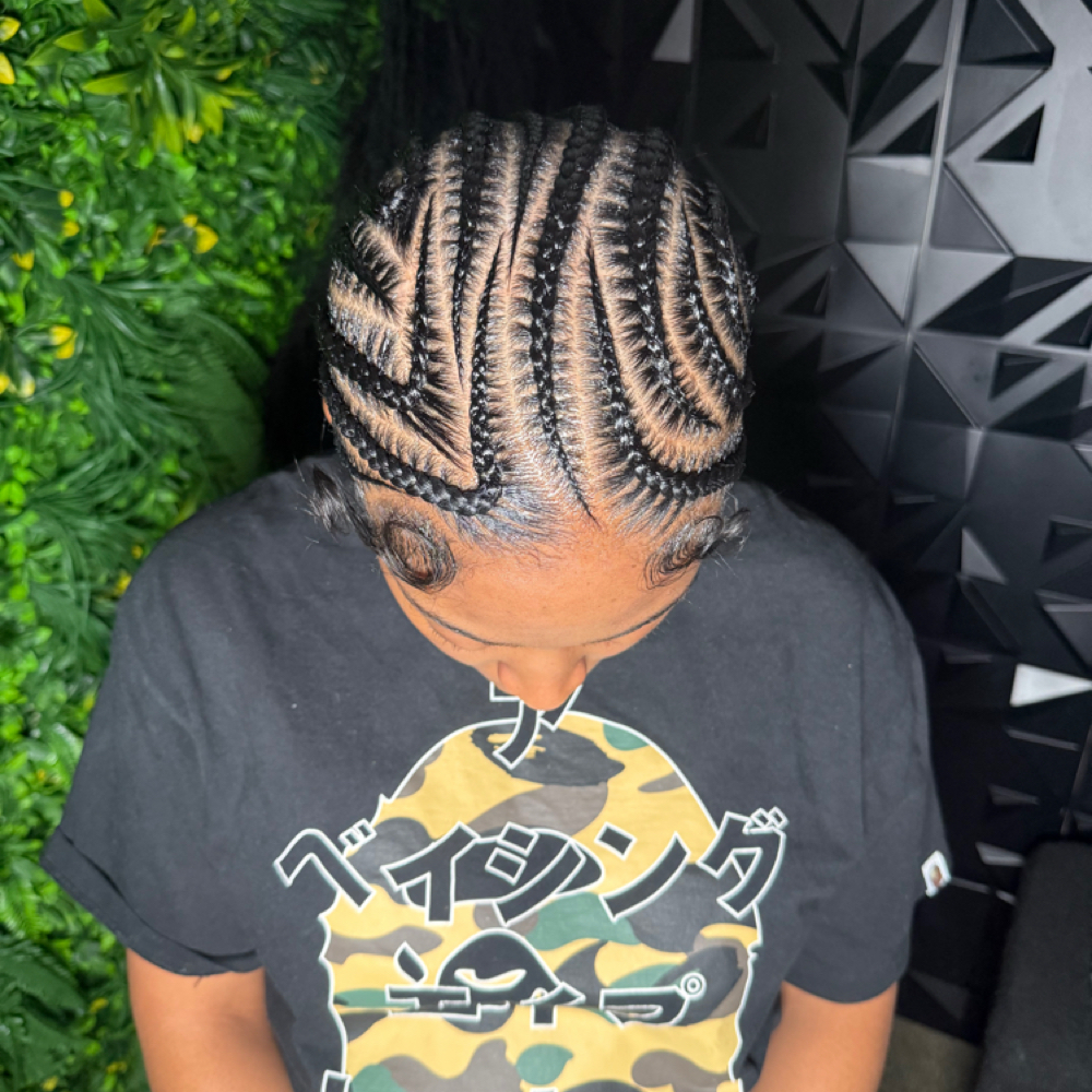 14 Stitch Braids at True Beauties Beauty in Kissimmee, FL