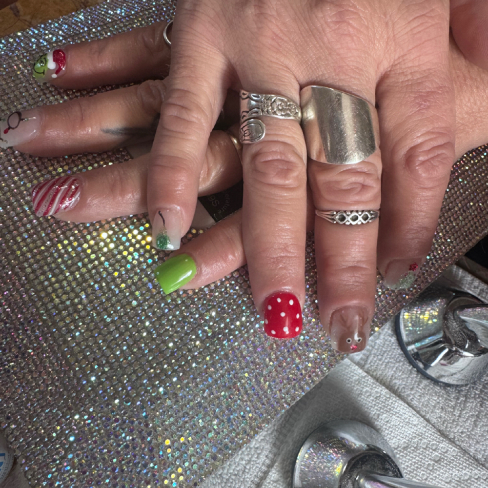 Acrylic Fill In at Shear Beauty LLC in Grimsley, TN