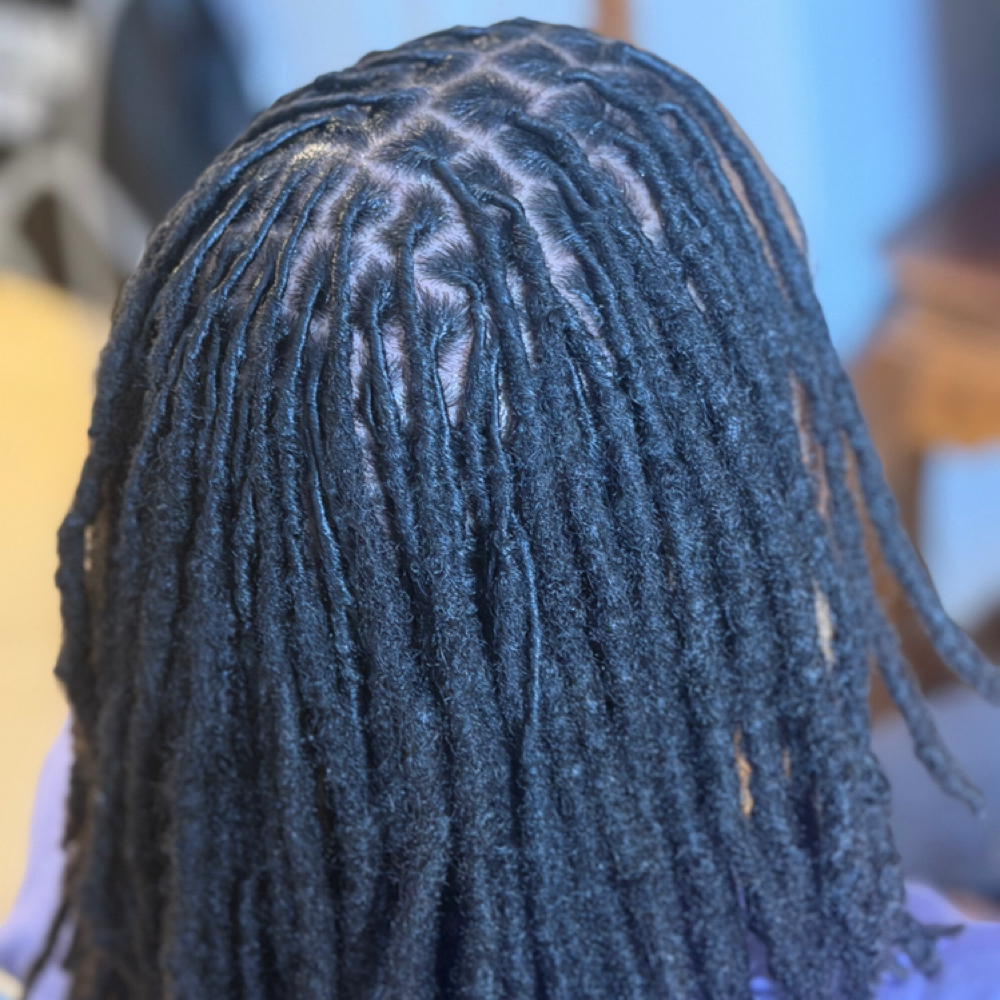 Loc Maintenance at MsLadyL Salon in Virginia Beach, VA