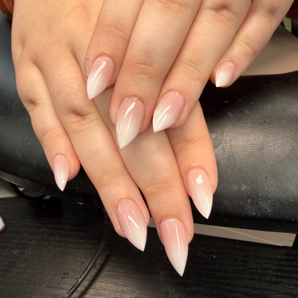Ombre Nail Design at Nails By Drea in Greencastle, IN