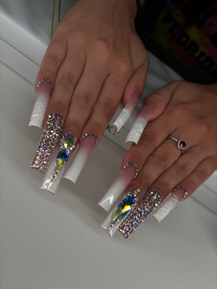 Solid 2XL  Set at ChantelBossynails in Charlotte, NC
