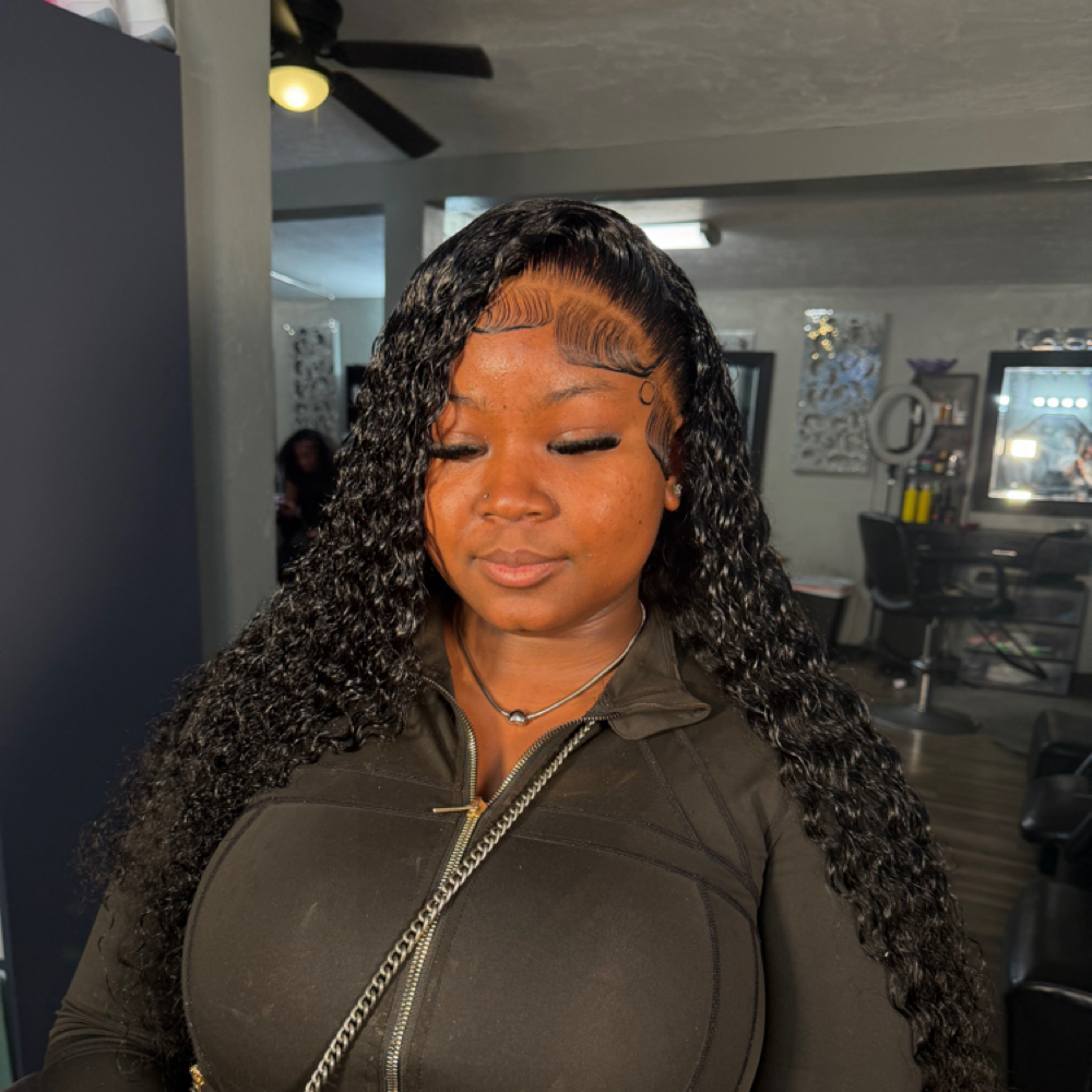Wig install braid down at lacedbymae in Lake city, FL