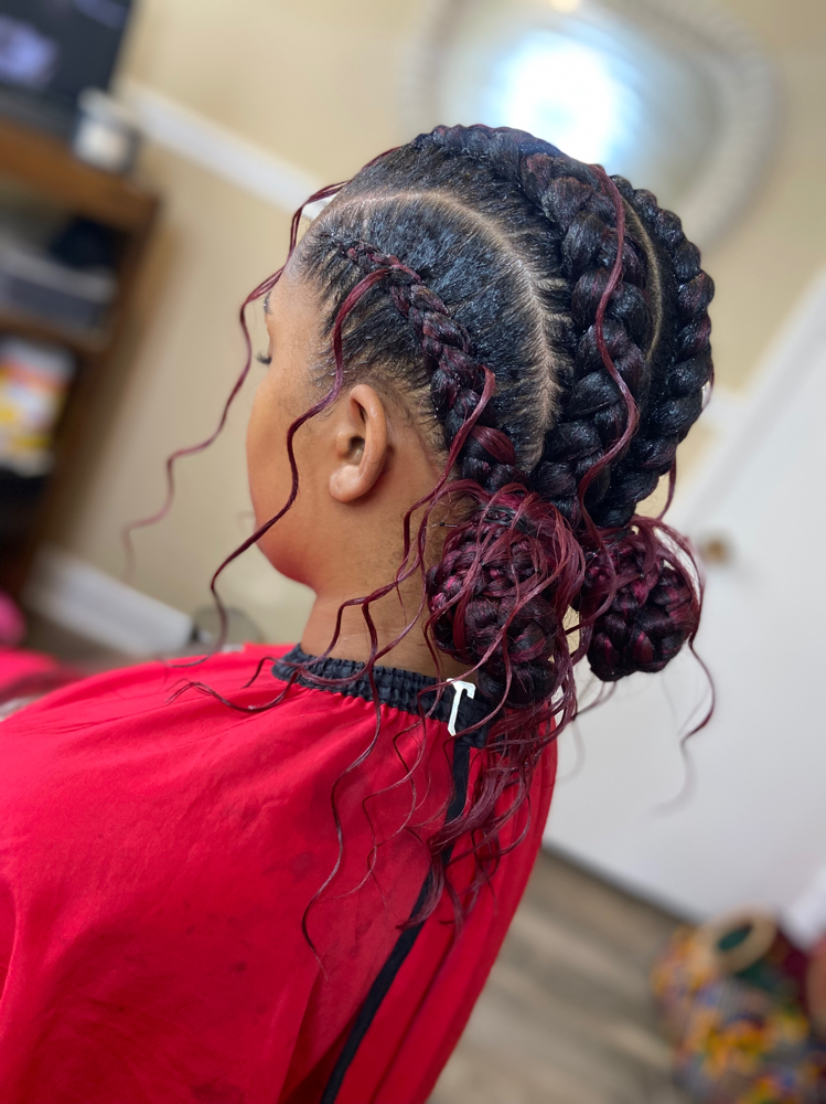 Feed In Braids