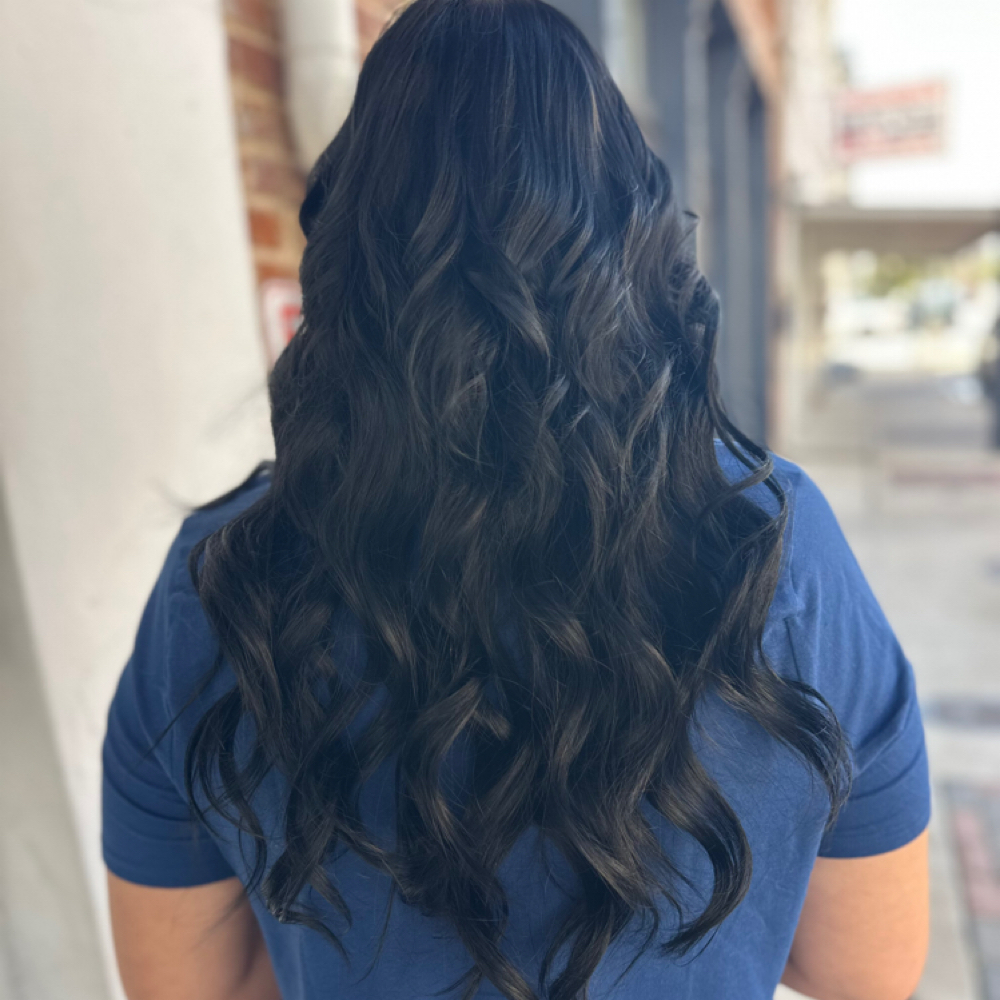 Tape-In Extension Install at Sweet Strands By Candy in Belton, TX