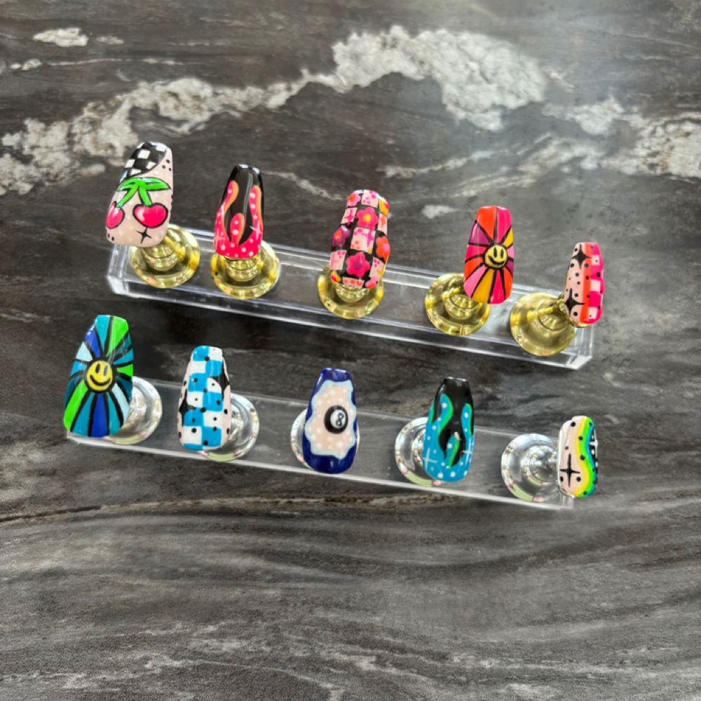 Press On Nails at Once Upon A Fade in Effingham, IL