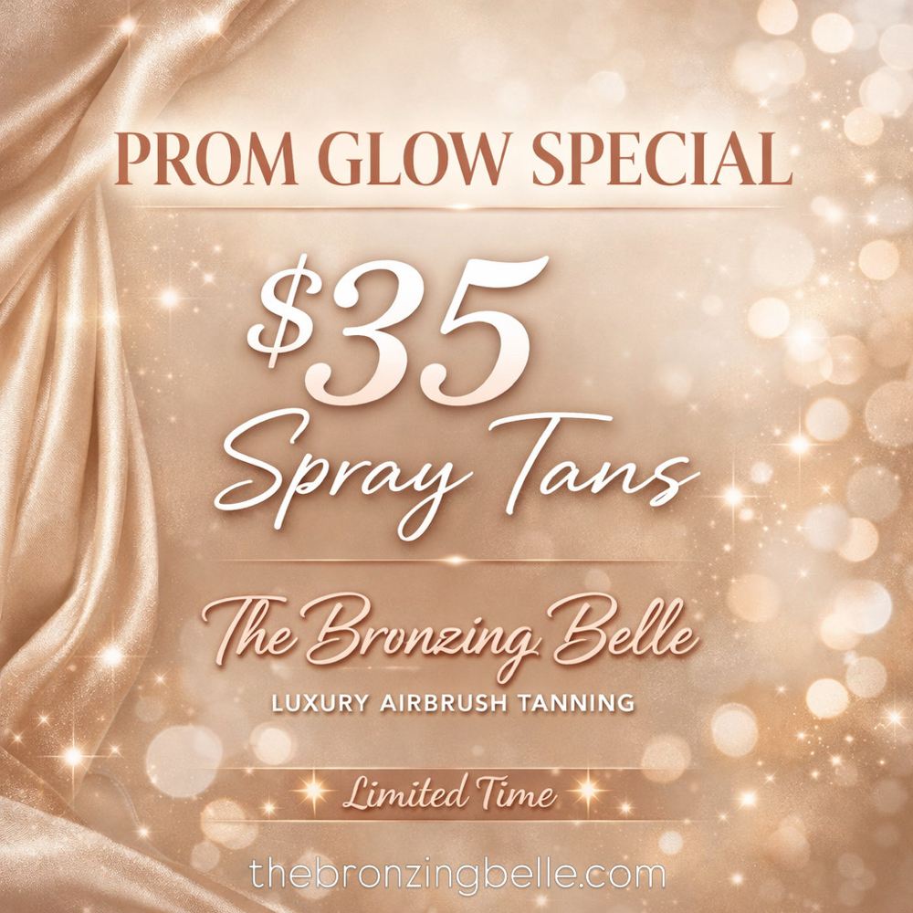 PROM GLOW SPECIAL at The Bronzing Belle in Blue Ridge, GA
