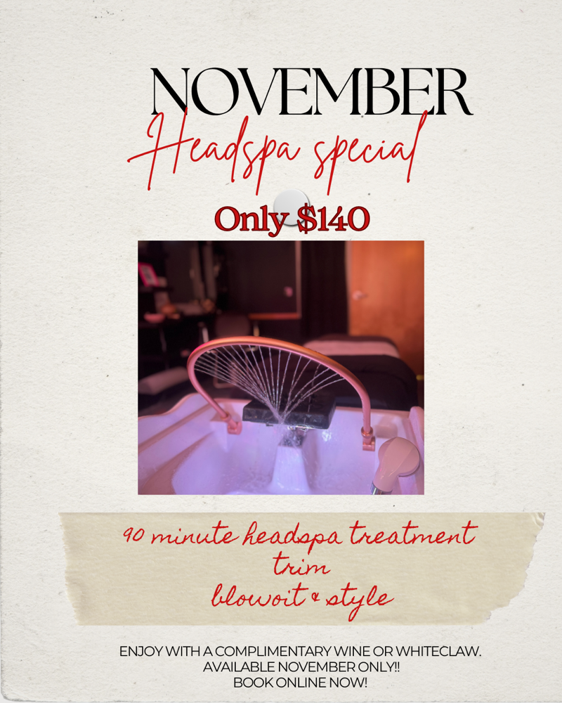 90 Min. Headspa Special