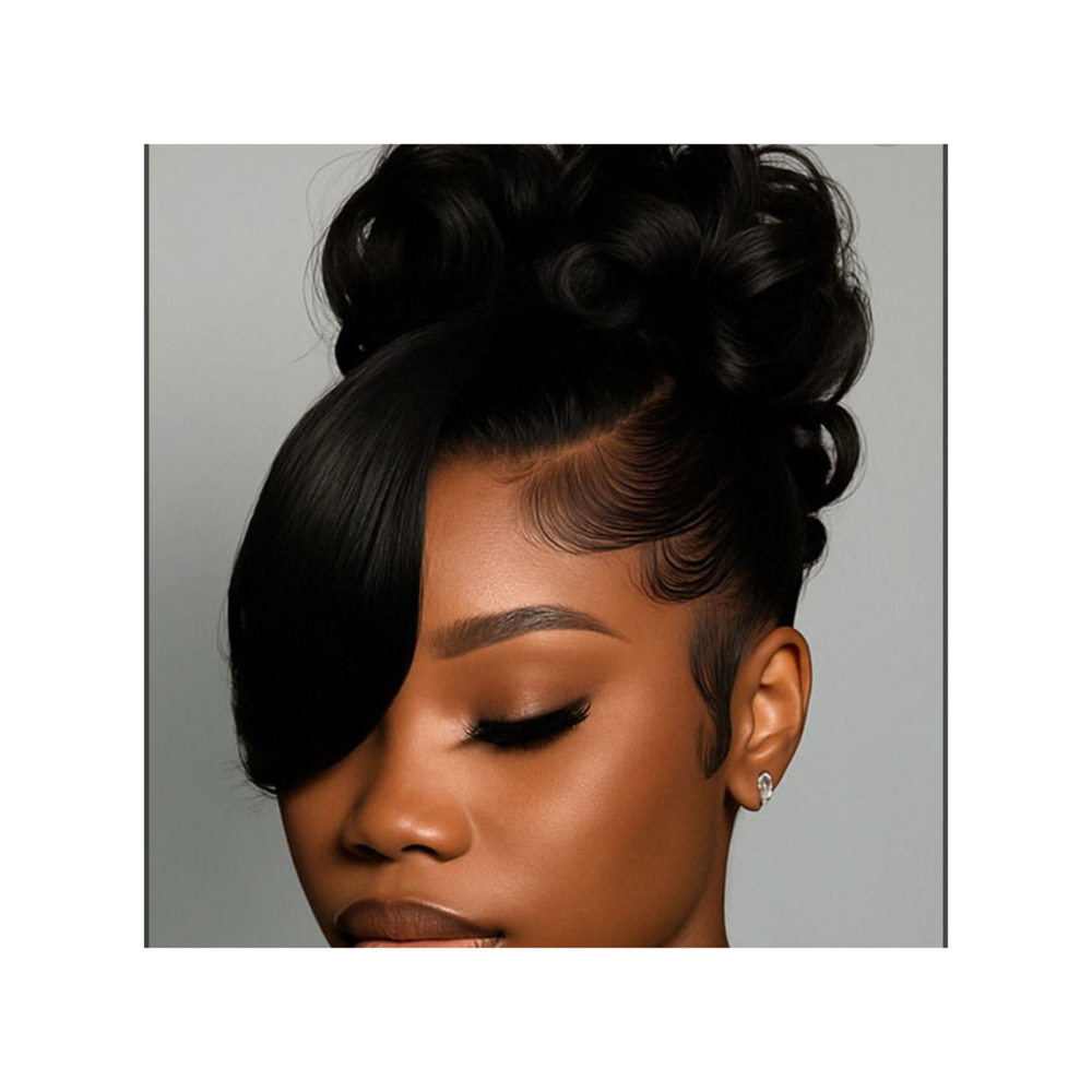 Up Do Hair Style at Marcelle Crown Studio in Pantego, TX