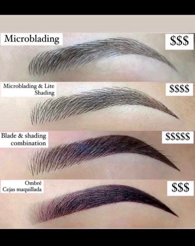 Microblading & Light Shading