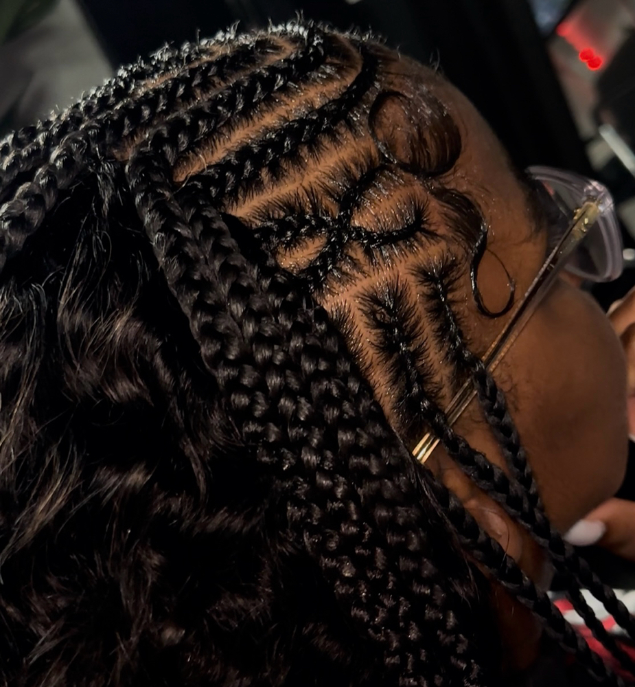 Half Up/Down Quick Weave at Fefes Gift in Wilkinsburg Pa, PA