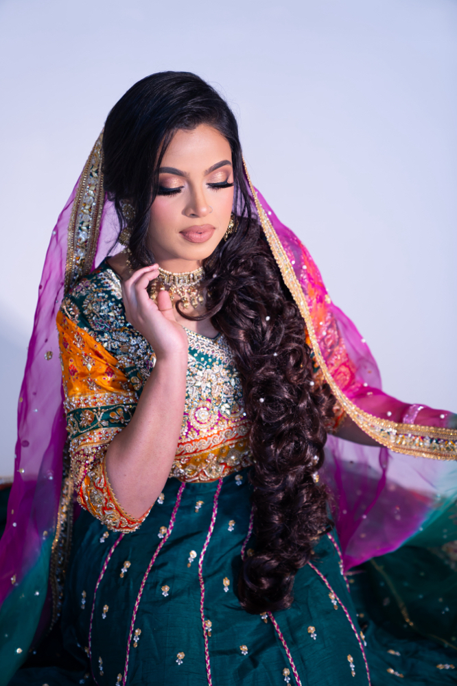 Mehndi/nikkah glam