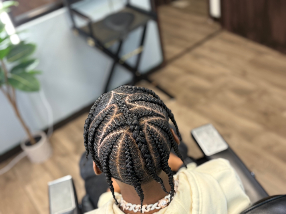 Men Braid Styles at Her Mane Studio in Houston, TX