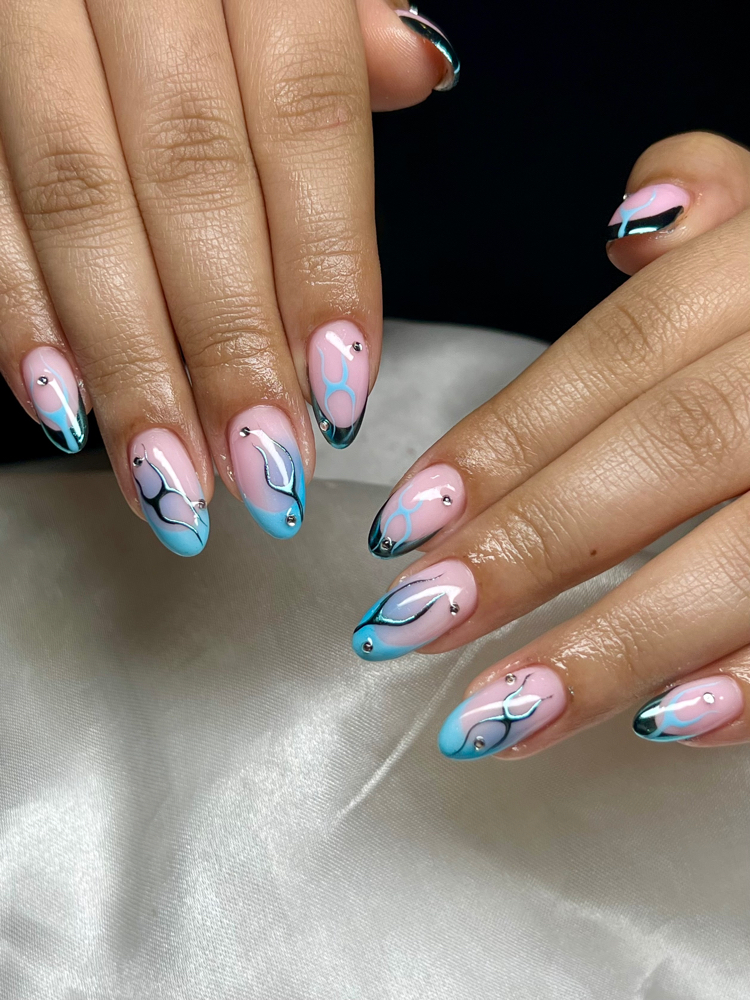 short builder gel mani