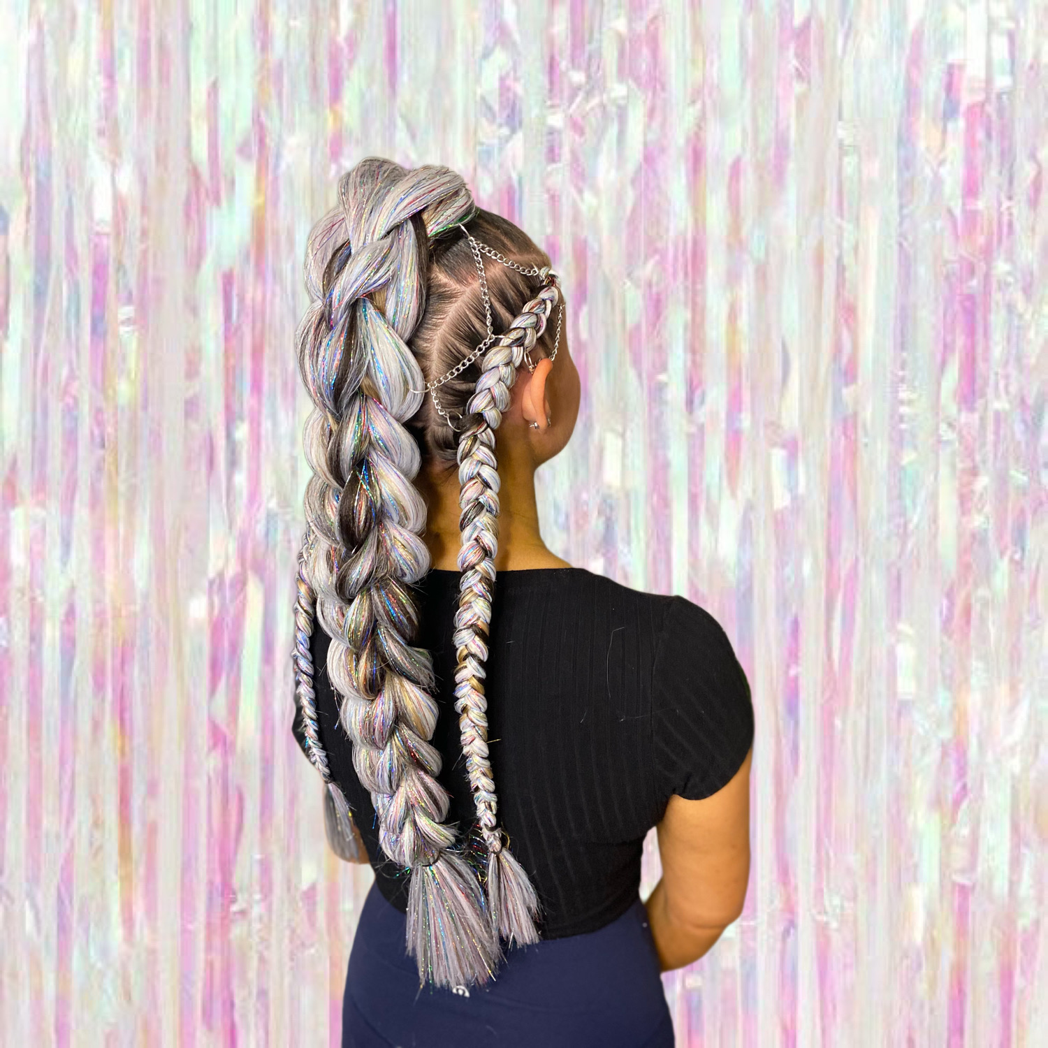 3D Braids with Two Dutch Braids