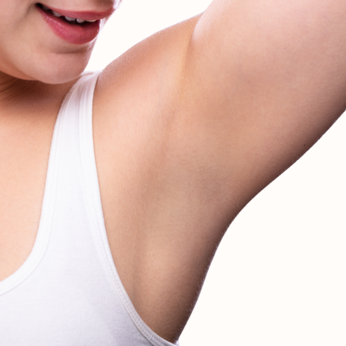 Underarms at Bareline Aesthetics in Brea, CA