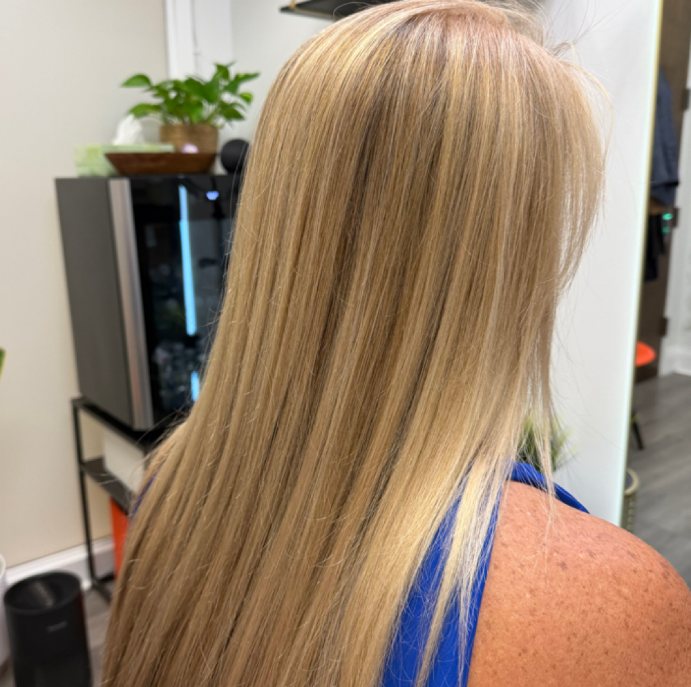 Dimensional Blonde Transformation at Elev8ed Hair LLC. in Saint Augustine, FL