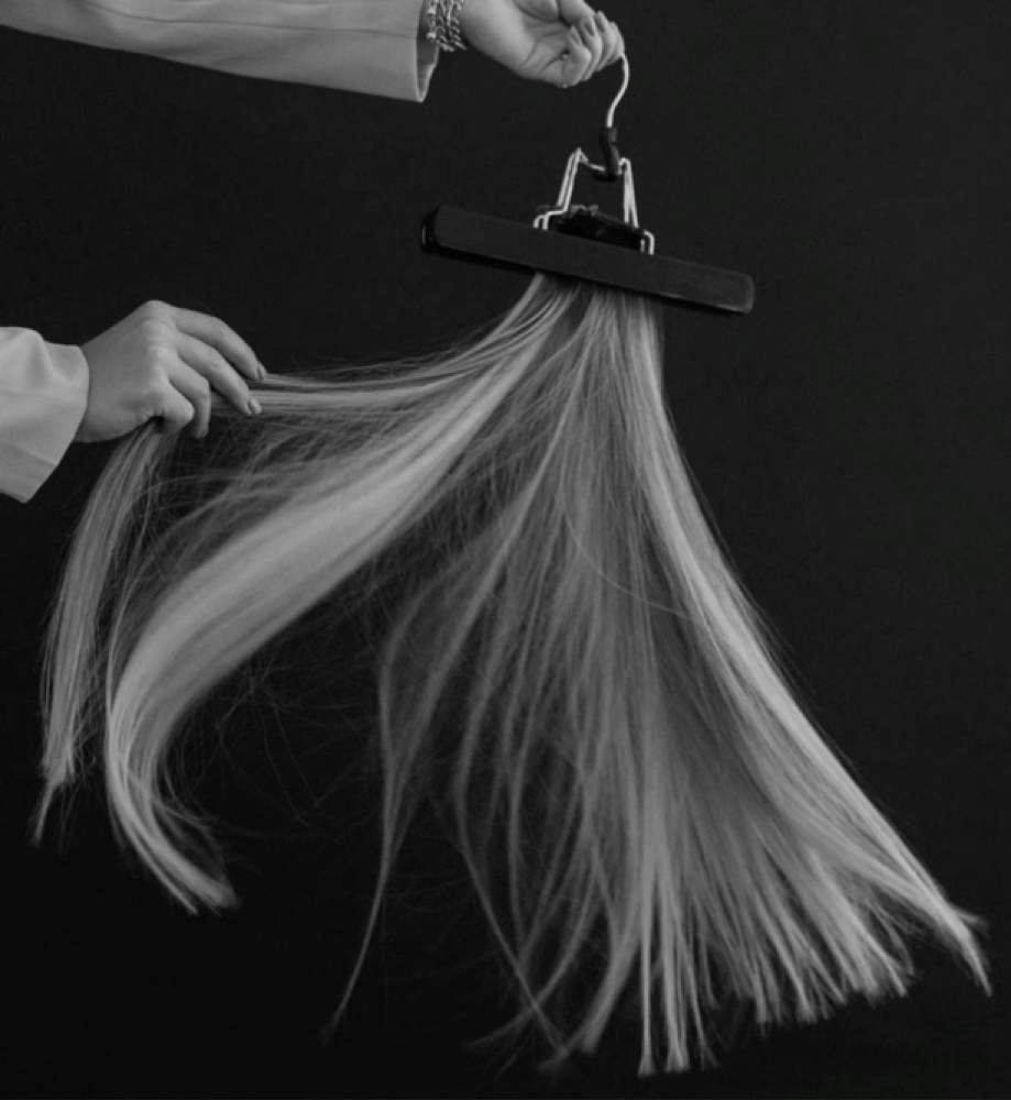 Tape In Extention Removal at Jenette’s shear madness in Santa Clarita, CA