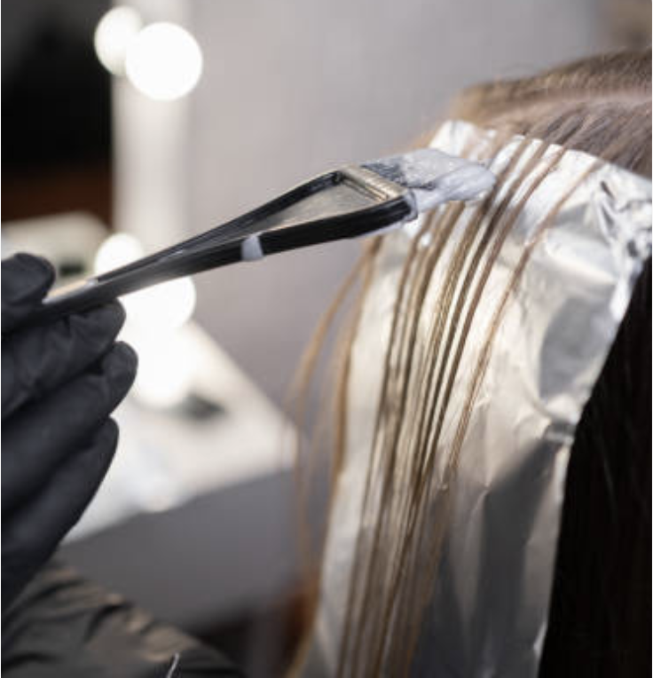 Partial Foil Highlight at Shay's Shears in Greentown, IN