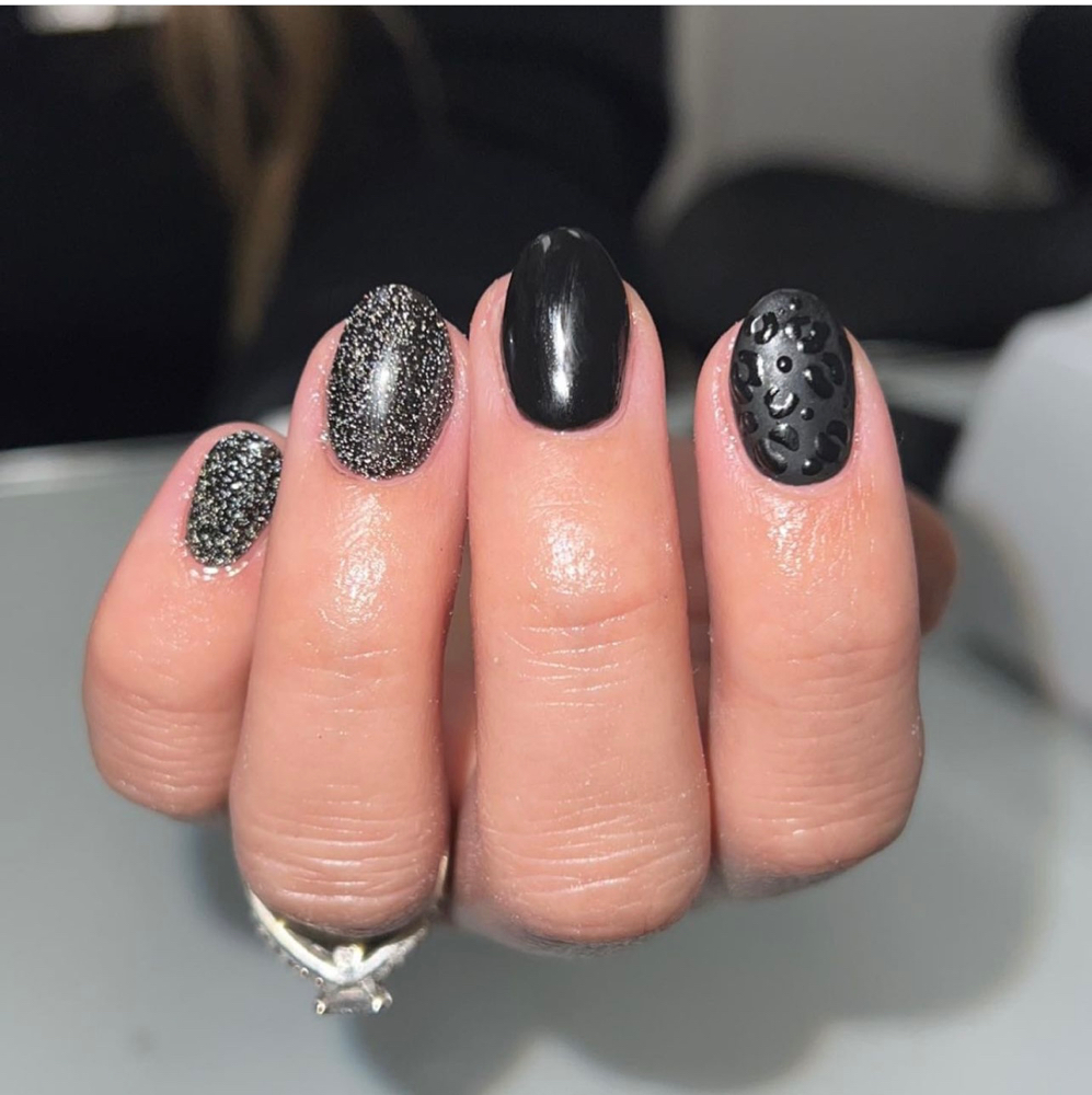 Builder Gel W/ Simple Nail Art