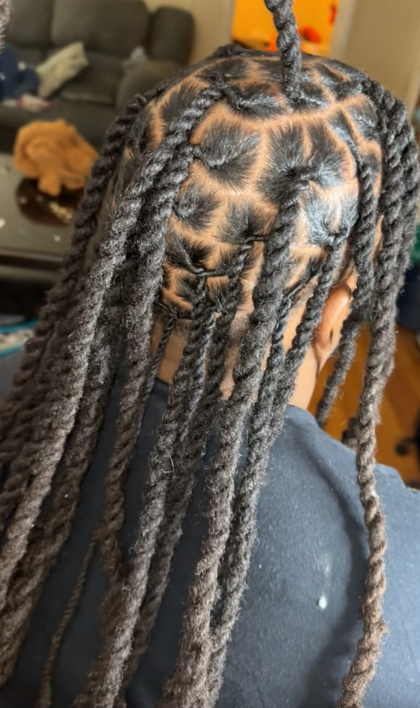 Dread Retwist Full Head