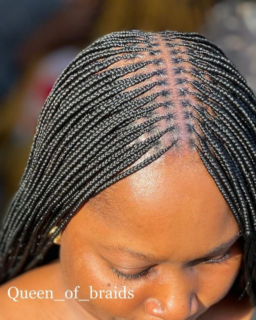 Micro Knotless Braids