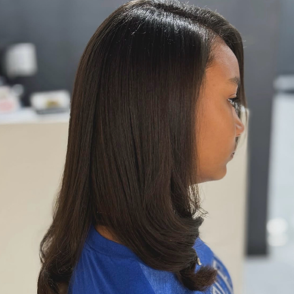CLASSIC SILKPRESS(Emerging Stylist) at Texture House Salon in Spring, TX