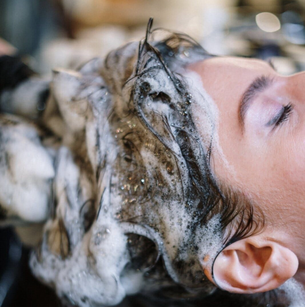 Shampoo and style at CG Hair CO in Mulberry, FL