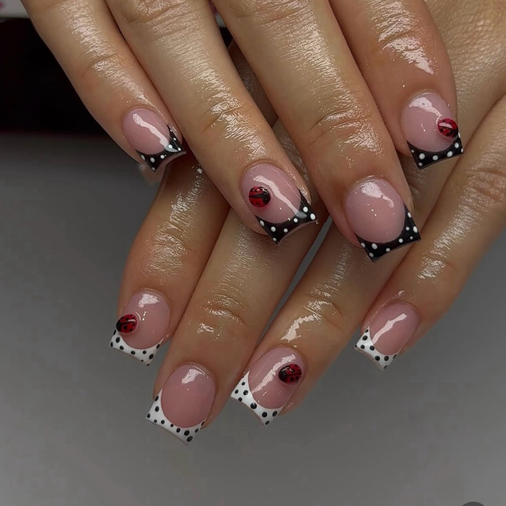 Short Full Set at Nails By Mary Jane in Hanford, CA