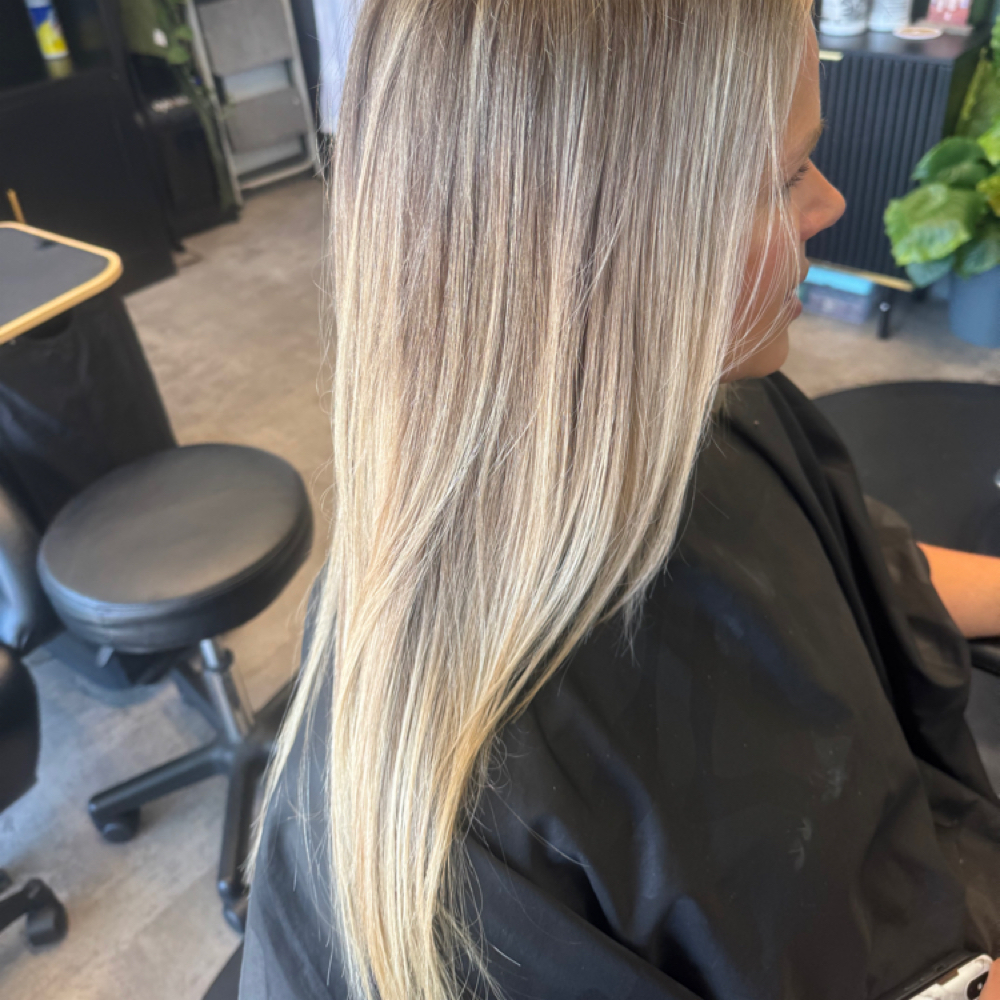 Extension Touch Up-Tape Ins at Greenhaus Hair Studio in Campbell, CA