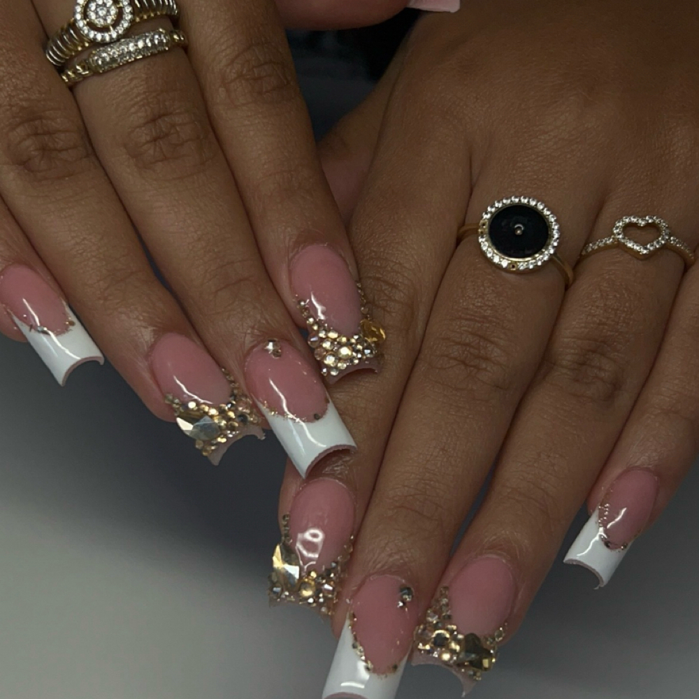 French Rinestone at Nails.byava in templeton, MA
