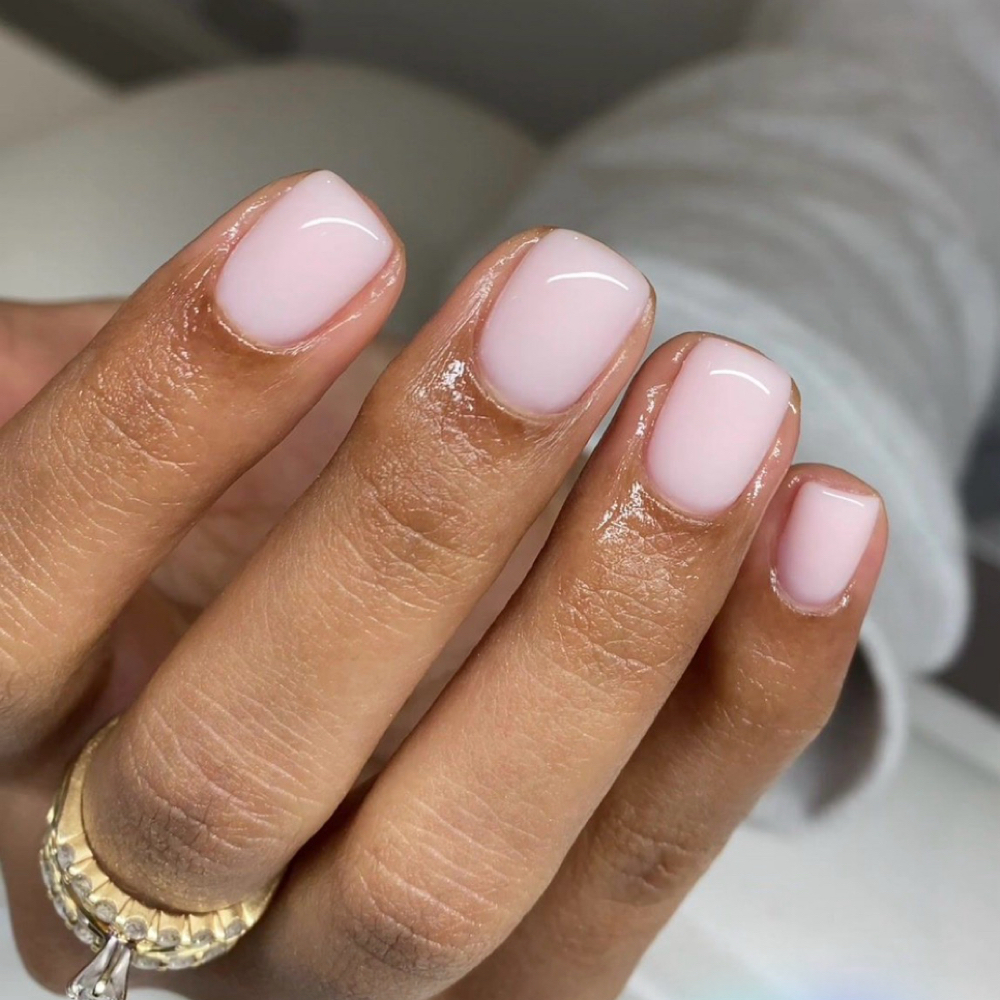 Rubber Base Manicure at Formé by Shelby in Minster, OH