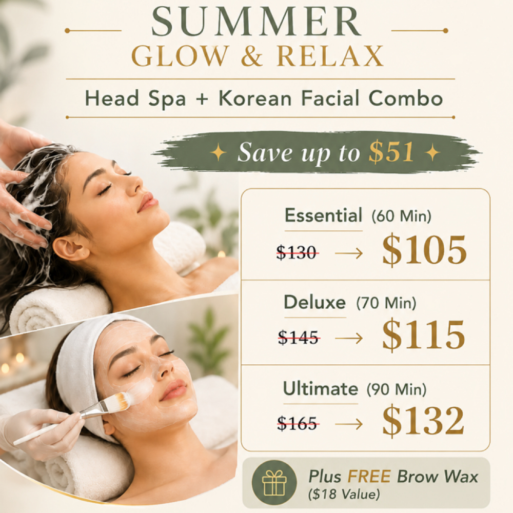 Head Spa Summer Special at COCO BEAUTY BAR in Alpharetta, GA