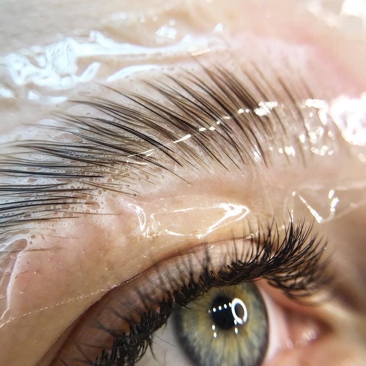 Brow Lamination, Wax & Tint