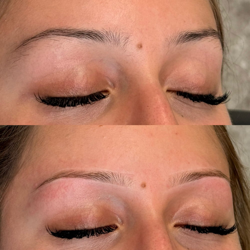 Custom Brow Lightening at Brows Angeles in Lincoln, NE