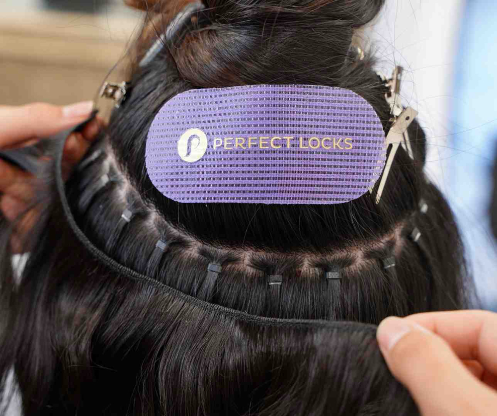 Hand Tied Microlink Weft Extensions