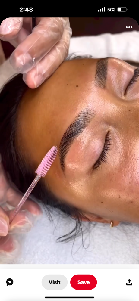 Laminación De cejas