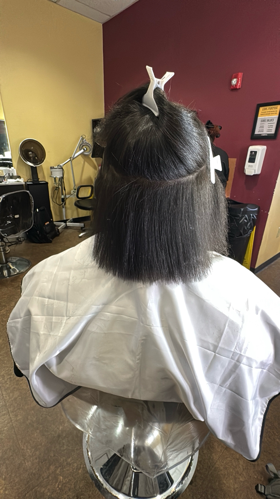 Trim/Cut Add On at Oyintare Hair ATL in Fayetteville, GA