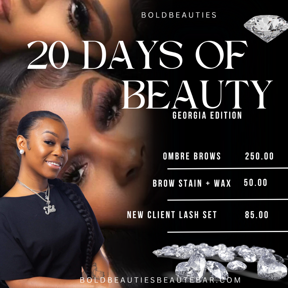 20 Days Of OMBRE BROWS