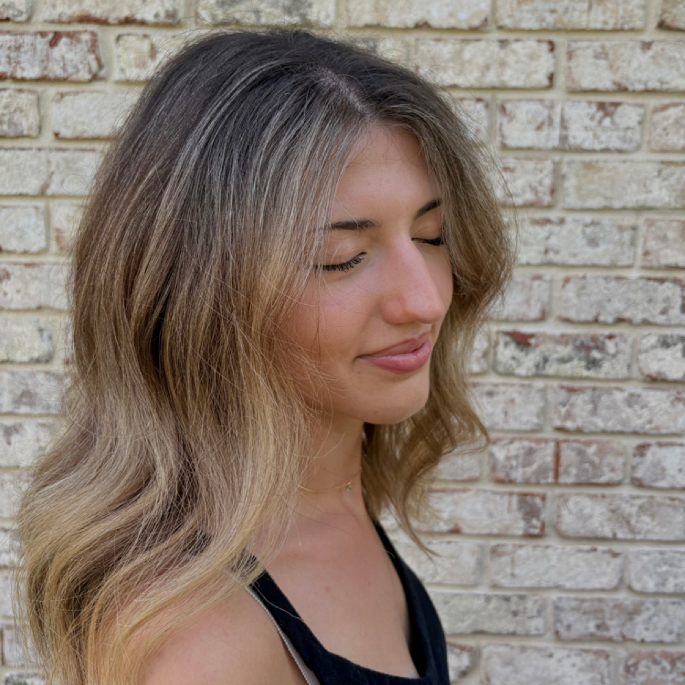 Soft-blend Foilayage at Abby Rhea Beauty in Greensboro, NC