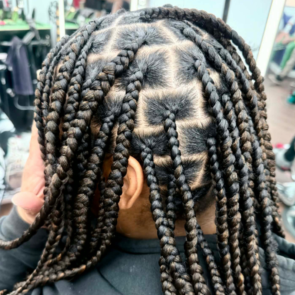 Queen Box Braids at Beautified Hair by Tabz in Allentown, PA
