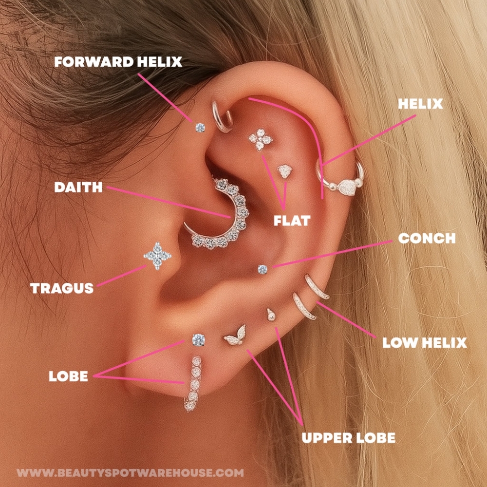 Ear Piercings at Andrea Godsey in Mesa, AZ